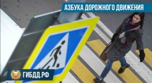 Переходите проезжую часть по пешеходному переходу